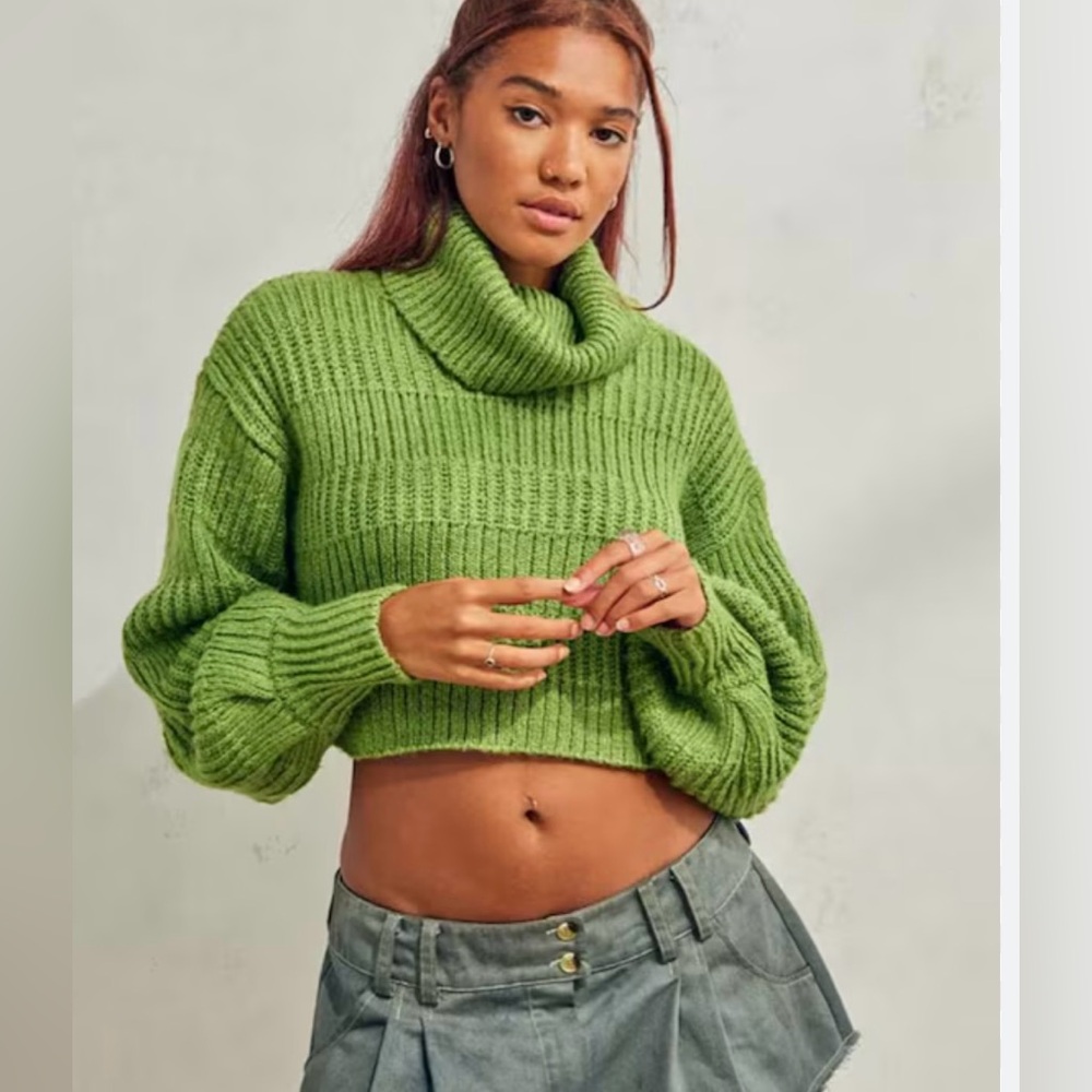 Urban Outfitters knit roll turtleneck sweater